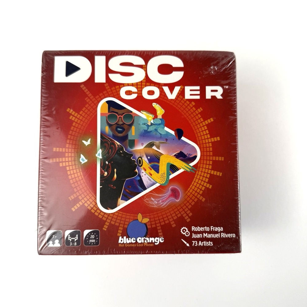 Disc Cover Game Blue Orange Red Edition Songs Thru‎ Image Brand New Sealed